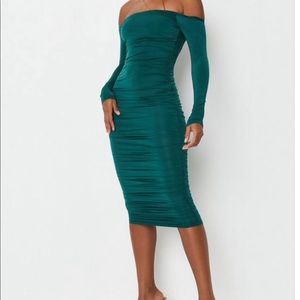 Ruched Double Layer Dress